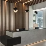 ركن عمل مودرن مع تنظيم ذكي