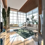 صالة أنيقة بفراغ واسع ومريح