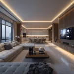 تنسيق ألوان الديكور الداخلي لإضفاء شعور بالدفء والراحة