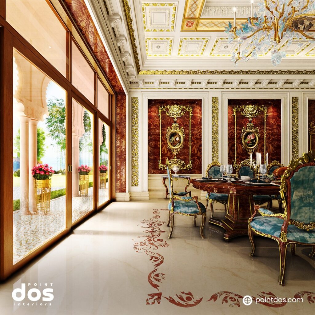 تصميم قصر سكني يعكس أسلوب حياة راقٍ بكل تفصيلة