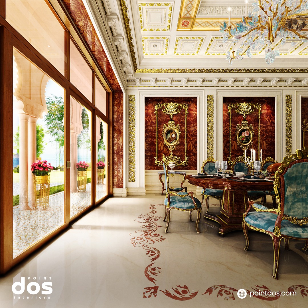 تصميم قصر سكني يعكس أسلوب حياة راقٍ بكل تفصيلة