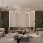 غرفة معيشة مودرن