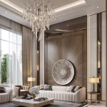 تشطيبات داخلية راقية بتصميم احترافي.