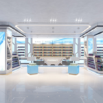 Pharmacy interior design by Point Dos Interiors