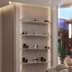ديكور صالون تجميل نسائي راقي