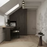 تصميم مكتب منزلي حسب المساحة في بوينت دوس