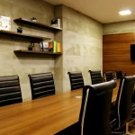 تصميم غرفة اجتماعات للشركات الناشئة تعكس الهوية البصرية